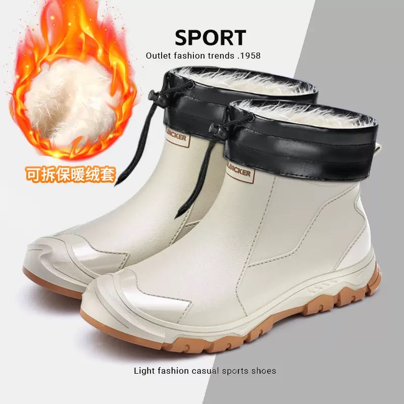 Fishing Socks - Sapatos de chuva masculinos à prova