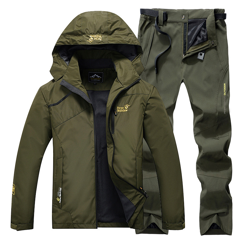 Fishing Rain Suit - Terno de pesca à prova d'água,