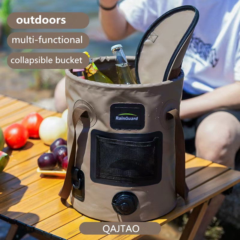 Fishing Bag Waterproof - Balde Portátil Dobrável de 25L para