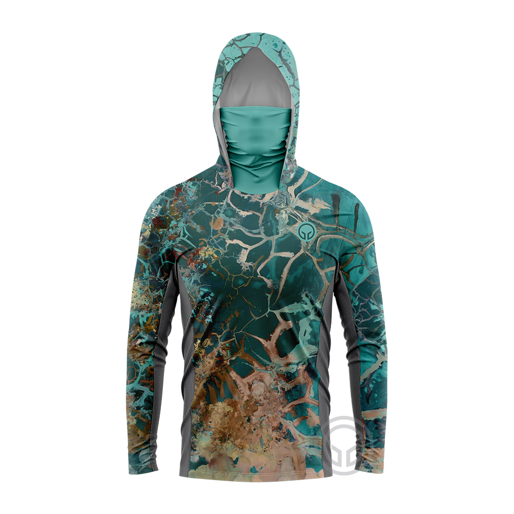 Fishing Hoodie - Camiseta de Pesca Masculina com Proteção