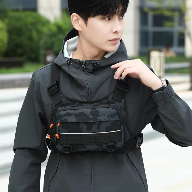 Fishing Vest - Colete Tático de Ciclismo para Peito,
