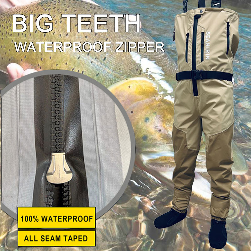 Waders de pesca respiráveis co - Fishing Waders avaliação e preço