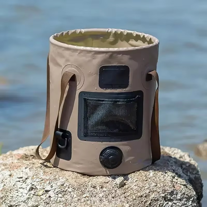 Balde Portátil Dobrável de 25L - Fishing Bag Waterproof avaliação e preço