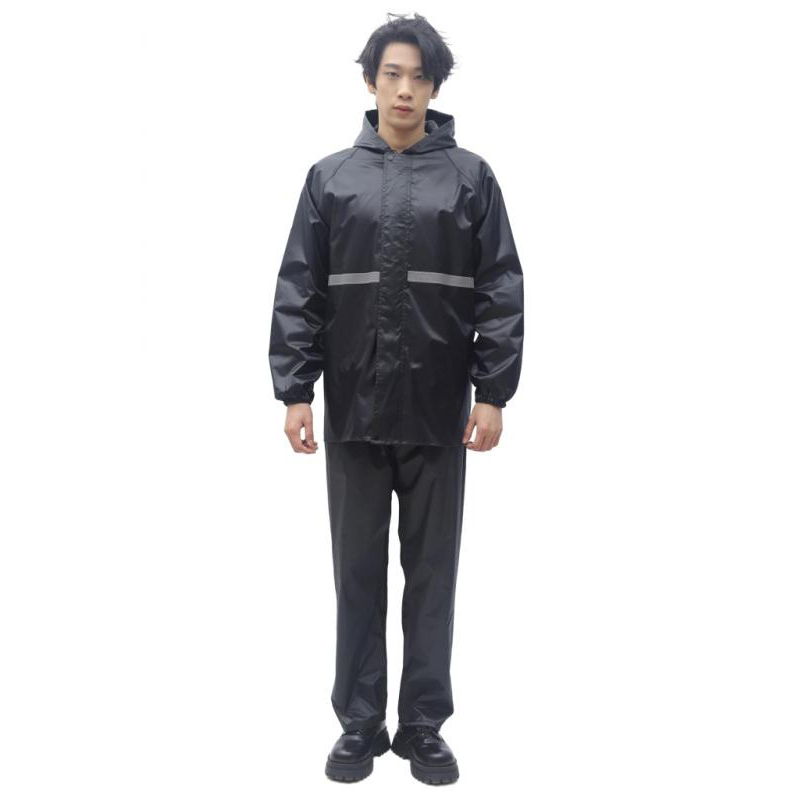 Casaco com capuz impermeável e - Fishing Rain Suit avaliação e preço