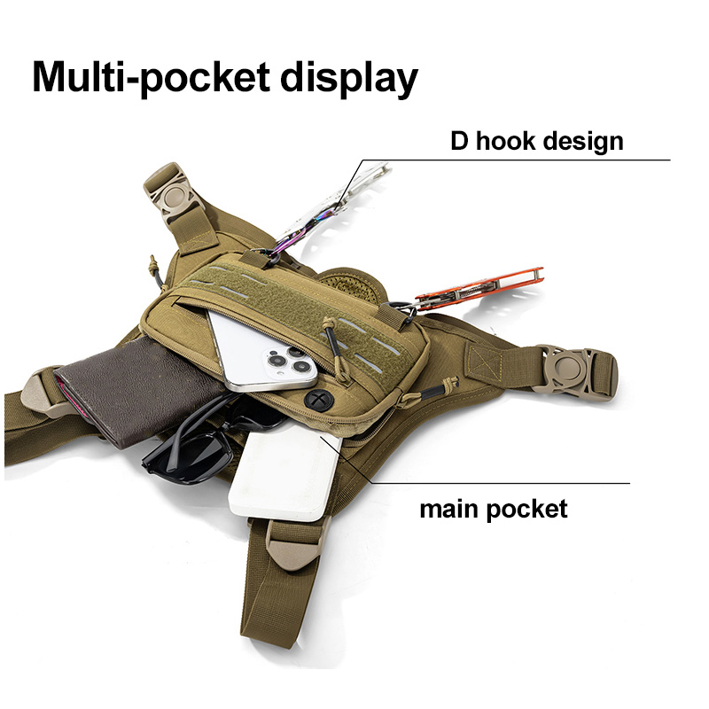 Colete Tático de Peito para Ca - Fishing Vest avaliação e preço