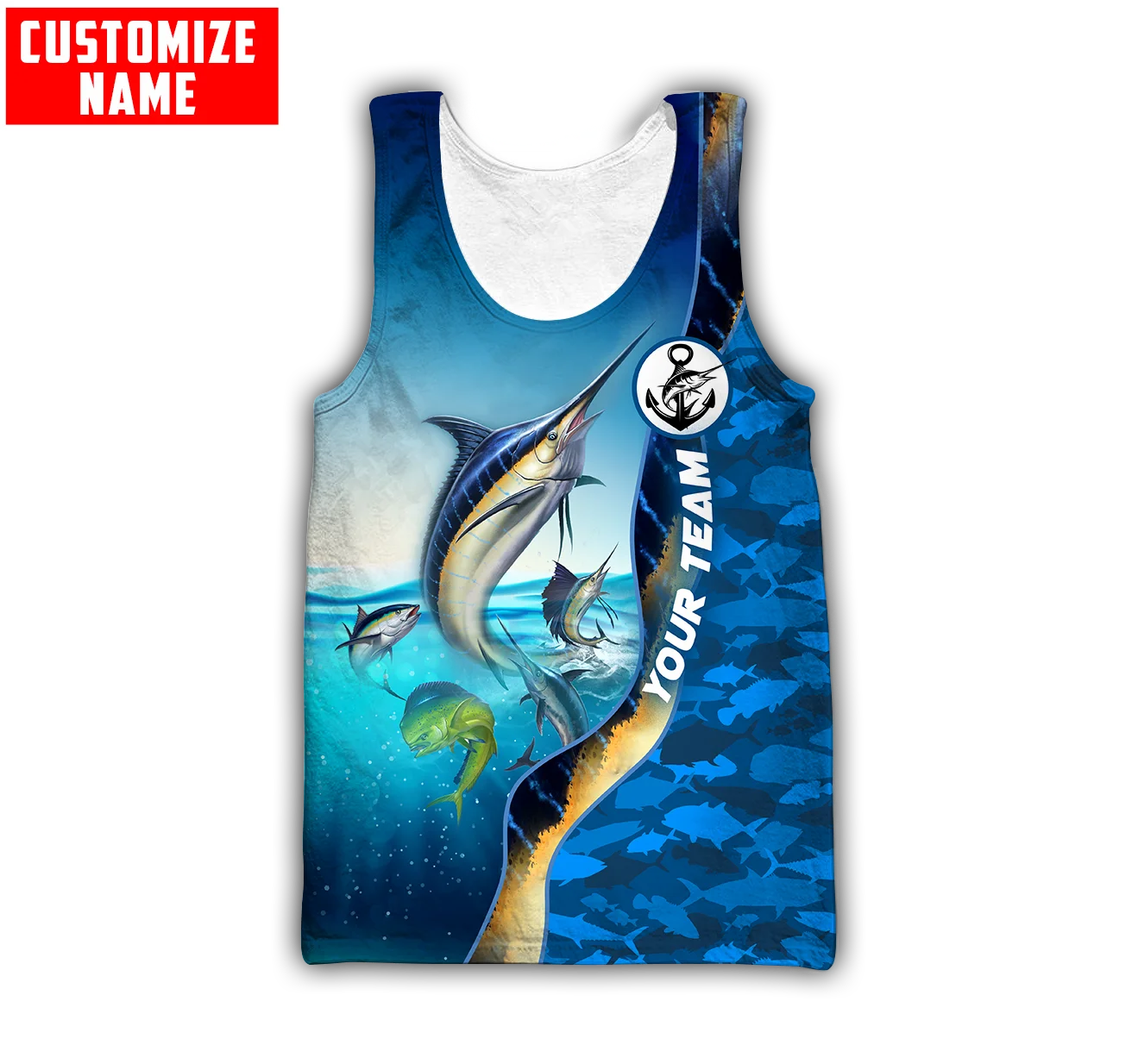 Nome personalizado mahi mahi p - Fishing Vest avaliação e preço