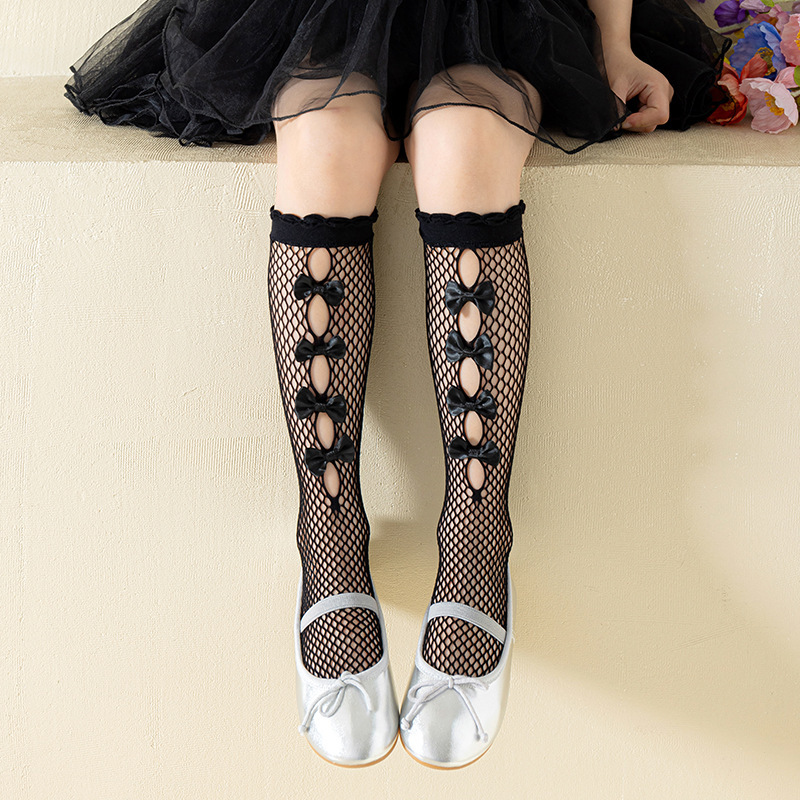 Meias Lolita com Laços Múltipl - Fishing Socks avaliação e preço