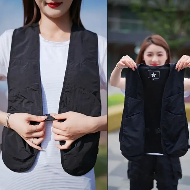 Leve unisex colete multi-bolso - Fishing Vest avaliação e preço